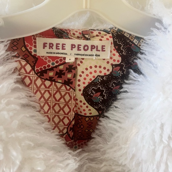 FREE PEOPLE LENA TEDDY JACKET - Picture 2 of 6